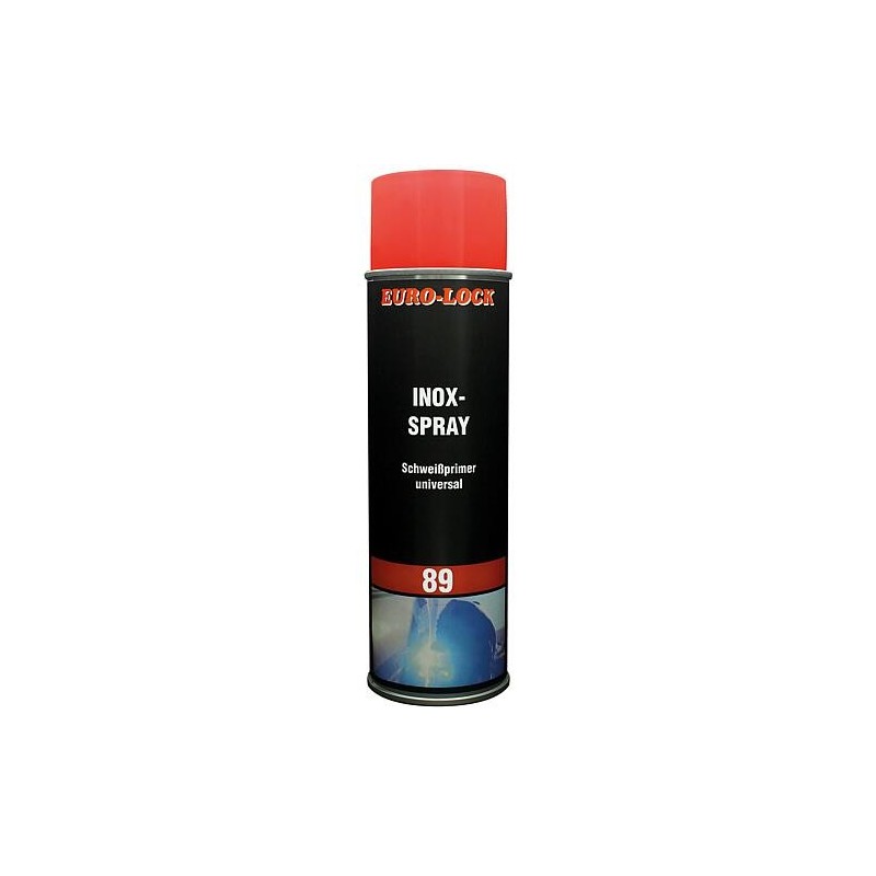 Spray inox apprêt pour soudure EURO-LOCK LOS 89 bombe aérosol 400ml