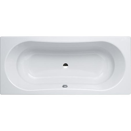 Baignoire Elfrun 1800x800x420 mm volume: 240 L acier émaillé blanc