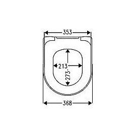 Abattant WC EVENES Egu softclose avec take off