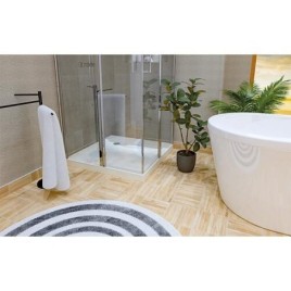 Receveur de douche ERAM carré 800x65x800 mm acier émaillé, blanc