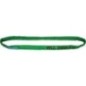 Sangle ronde en polyester DIN EN1492-2 vert 2t, longueur 6m