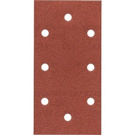 Feuille abrasive-kit BOSCH pour ponceuse orbitale 93x186mm 2x K40, 3x K80, 3x K120, 2x K180