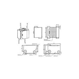 KWL EVENES HRV 35 OU BY, 3 niveaux, vol.max 350m³/h raccordement Haut ou bas