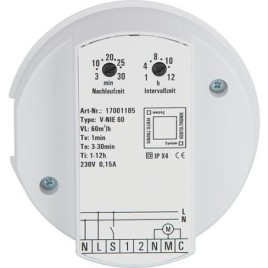 Module de commande Evenes V-NIE60 60m³/h, avec poursuite de fonctionnement variable, intermittent