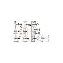 Cheville isolant thermique Type FID-R Emballage 4 pieces