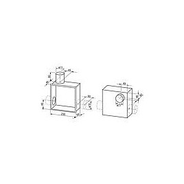 Helios Boitier a encastrer ELS-GUBA ventilation d’une ou 2 pieces avec element glocage ignifuge