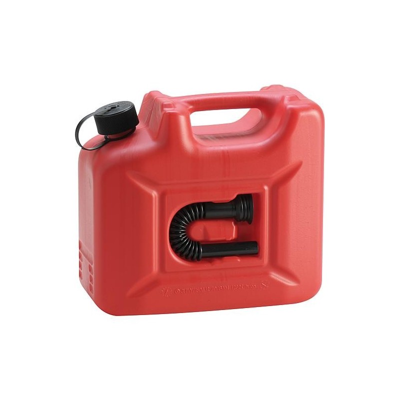 Bidon de carburant Profi plastique 10l, rouge 801060