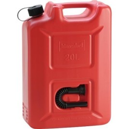 Bidon de carburant Profi plastique 10l, rouge 801060