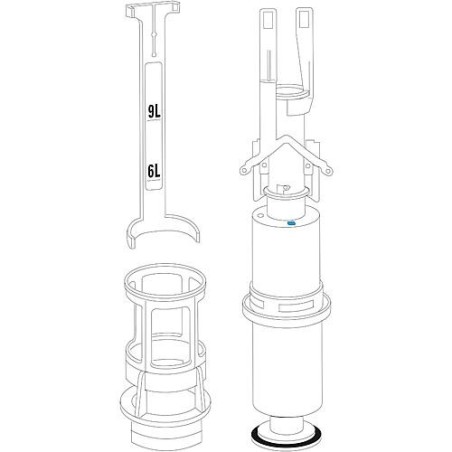 Garniture de rincage 2 quantites Angel 2000-2009