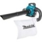 Souffleuse/aspirateur à feuilles MAKITA DUB363PT2V, 2x 18V avec 2x 5,0 Ah batteries et chargeur