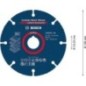 Disque de tronconnage BOSCH Expert Carbide Multiwheel Ø 125x22,23mm