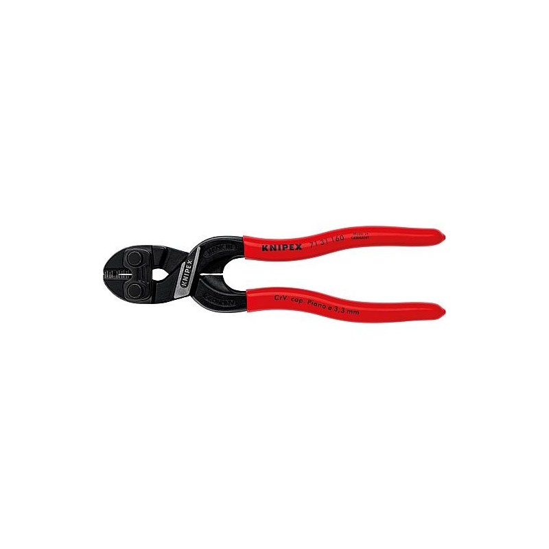 CoBolt Coupe-boulons compact KNIPEX L: 160mm avec cavité de coupe