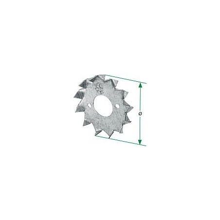 Ancrage pattes de solivage bilatérale, 62 M12