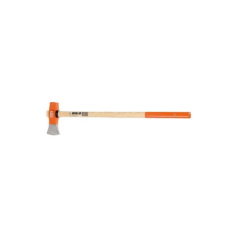 Hache BAHCO LS-MERLIN-2.5 900mm de long, 3390g manche en chêne, droite