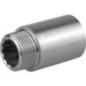 Rallonge robinet 3/4" x 100mm inox 1.4408