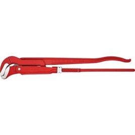 Pince serre-tube en S, KNIPEX rouge laqué, L: 540mm