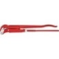 Pince serre-tube en S, KNIPEX rouge laqué, L: 540mm