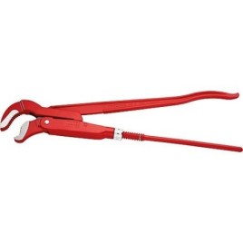 Pince serre-tube en S, KNIPEX rouge laqué, L: 540mm