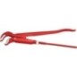 Pince serre-tube en S, KNIPEX rouge laqué, L: 540mm