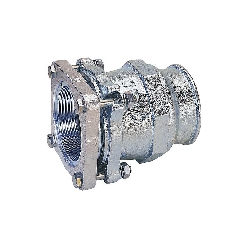 Accoup de serrage en fonte malleable fil fem, Gaz PN 4, eau PN 16, Type IF 2 1/2" (76,1)                                  ,