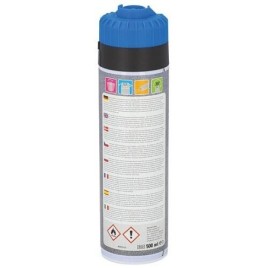 Spray de marquage bleu fluo Roland Endres SpotMarker TYP7 360°, bombe aérosol 500ml