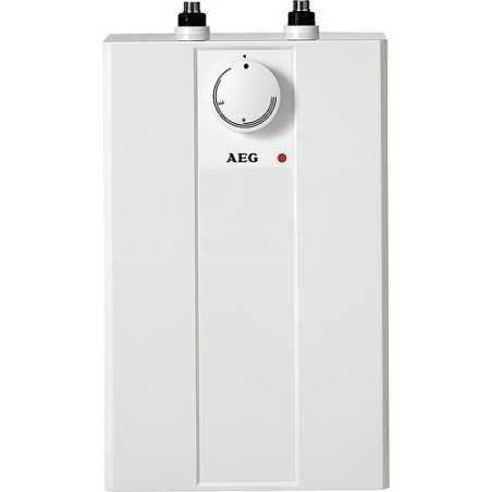 Chauffe-eau AEG HUZ 5L de base 230V/2kw, plage temperature 35-85°C Dim : 415 x 252x 215 mm basse pression