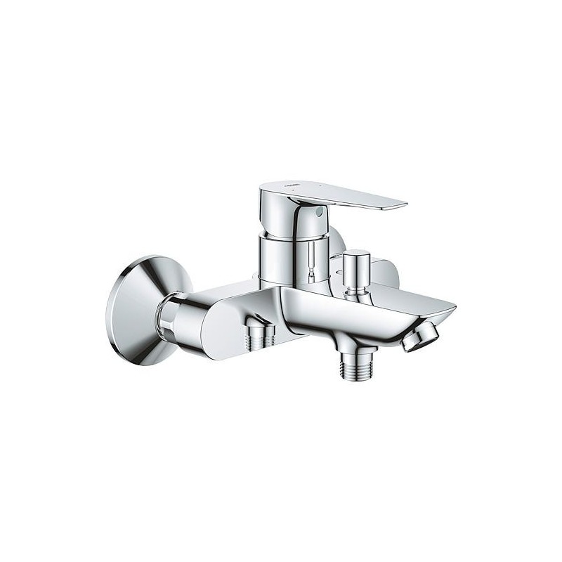 Mitigeur de baignoire Grohe BauEdge saillie 168 mm chrome