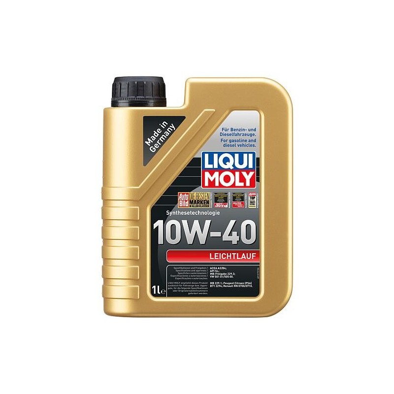 Huile de moteur LIQUI MOLY 10W-40 bidon 1 litre