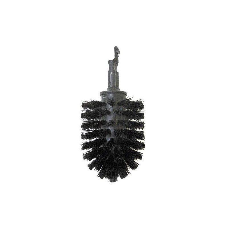 Tete de brosse WC de rechange pour Eldrid/Elean noir, 68 mm