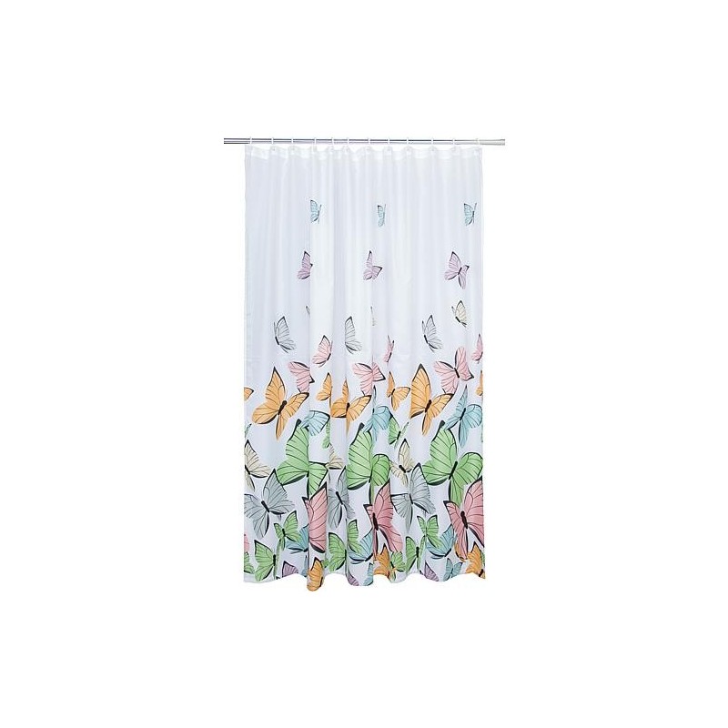 Rideau de douche ENISA 100% polyester 1800 x 2000 mm, 12 œillets