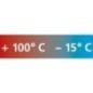 Tuyau de nettoyage "Thermoclean 100", 25 x 34 mm, 20 m