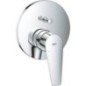 Mitigeur de baignoire Grohe BauEdge rosace Ø: 158 mm chrome