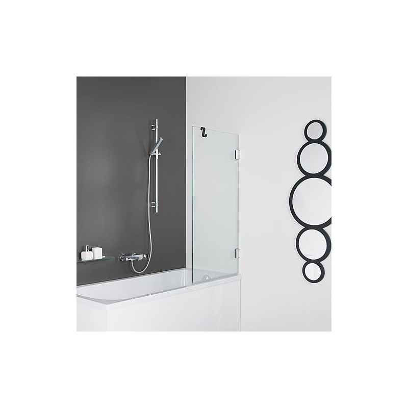 Panneau pour baignoire Farfalla 900x1400 mm 8 mm verre ETC 1 partie pivotante