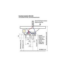 petit chauffe-eau instantane MBH3 resistant a la pression 3,5kw, 230 v