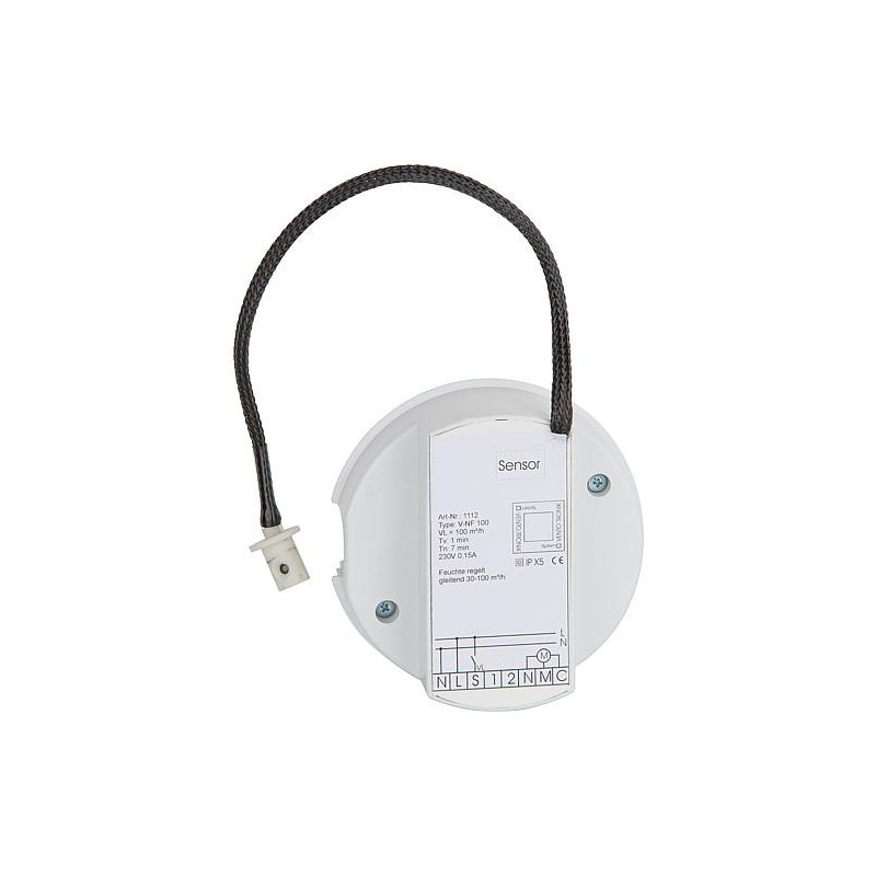 Module de commande Evenes V-NF100 100m³/h avec poursuite de fonctionnement detecteur d’humidité