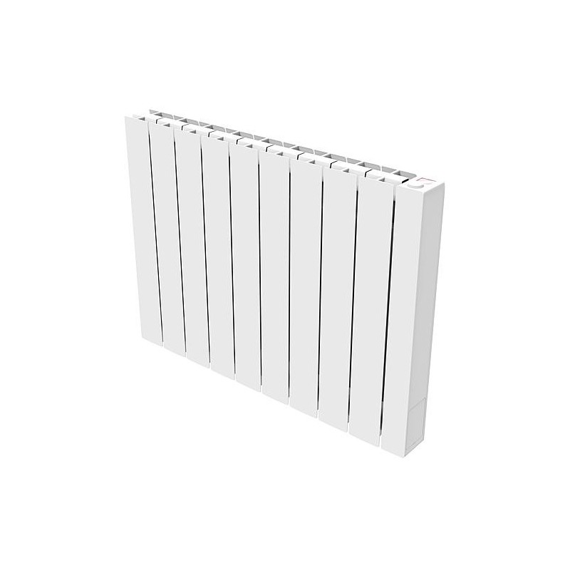 Radiateur aluminium électrique eBlitz Wi-Fi, 1500 Watt, blanc RAL 9010