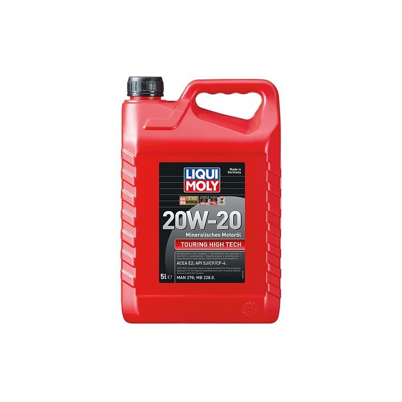 Huile moteur LIQUI MOLY Touring High Tech 20W-20, bidon 5l