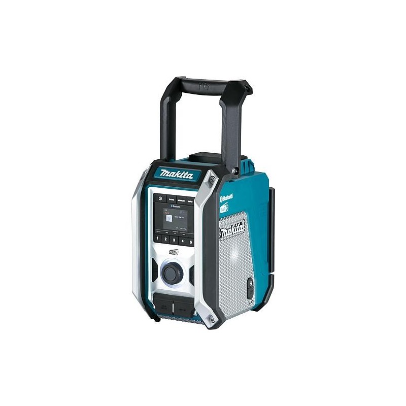 Radio de chantier MAKITA sans fil DMR115, 12V - 18V avec réception radio DAB+