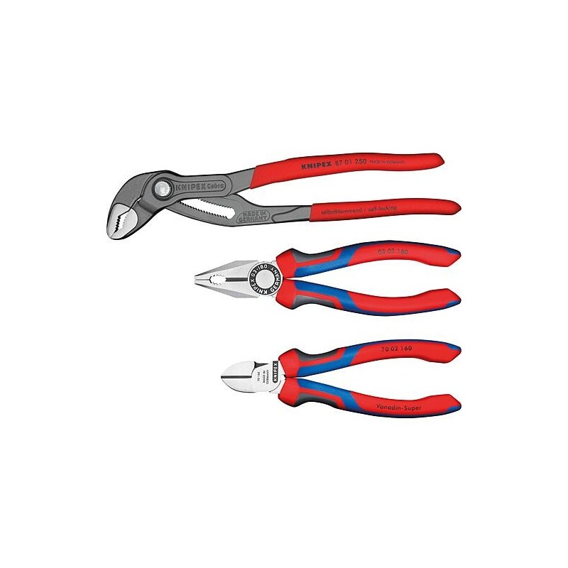 Kit Pince KNIPEX 3 pièces