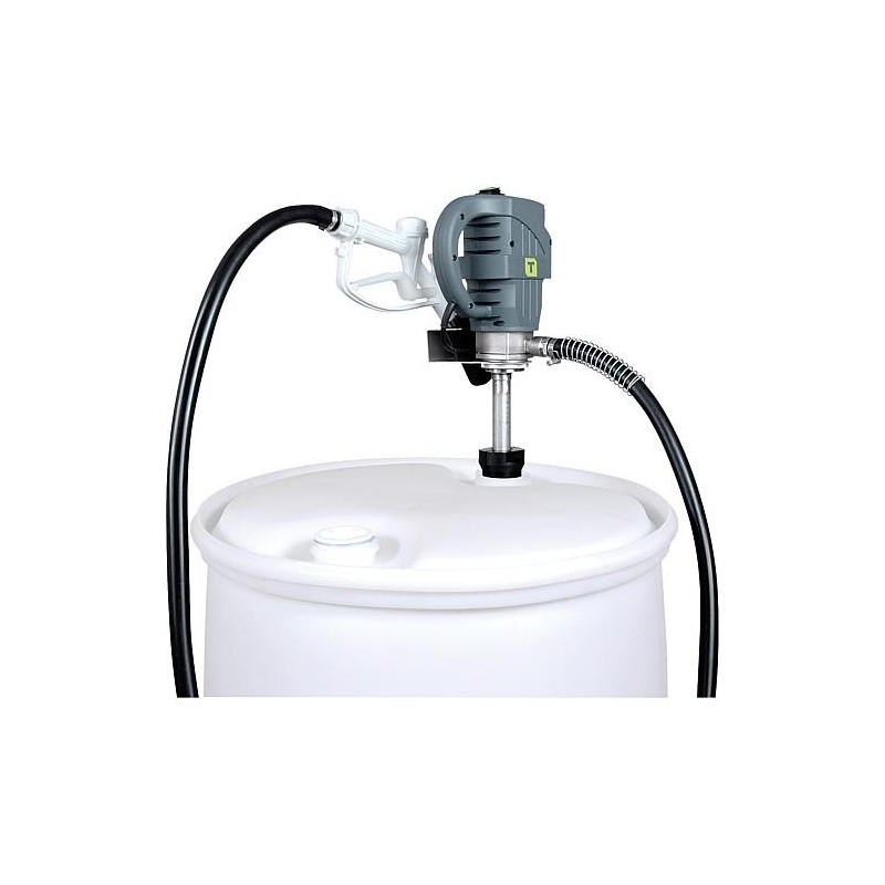 Pompe vide-fût Hornet W85 inox Light, 230V avec obturateur de robinet manuel