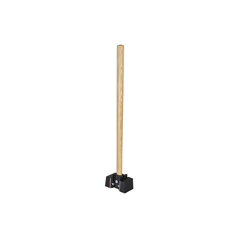 Ideal-Maillet en caoutchouc 2,2kg, avec manche en bois de frêne