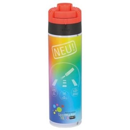 Spray de marquage rouge fluo Roland Endres SpotMarker TYP7 360°, bombe aérosol 500ml