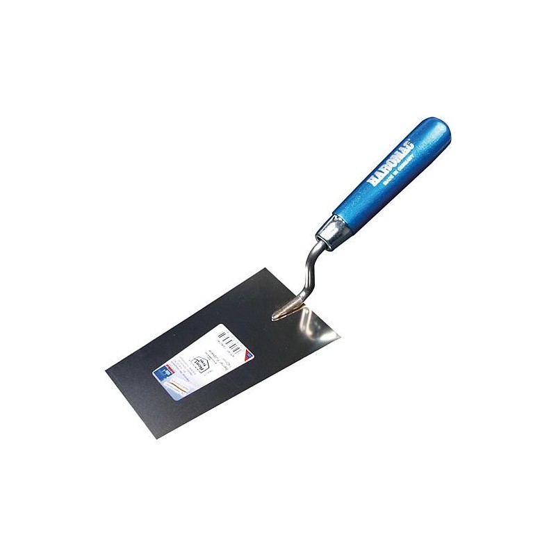 Truelle de nettoyage Berner HAROMAC 180mm, manche bleu antirouille