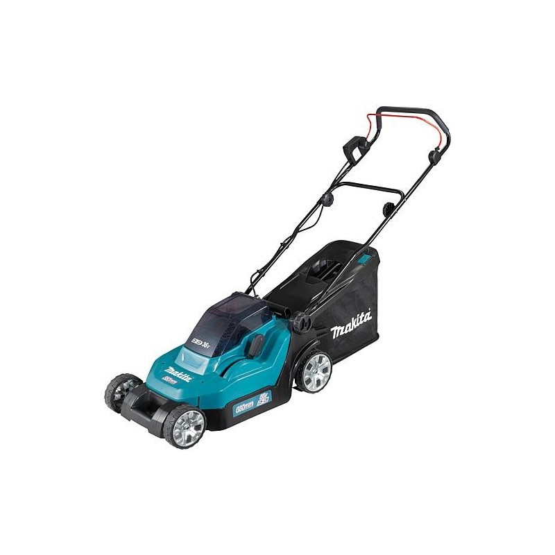 Tondeuse à gazon sans fil MAKITA DLM382PM2, 2x18V avec 2x 4,0 Ah batteries et chargeur