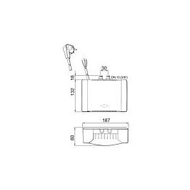 Petit chauffeau-eau MBH7 Resistant a la pression 6,5 kw, 400 v