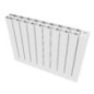 Radiateur électrique en aluminium E-Blitz Core 2000 Watts, RAL 9010