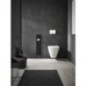 Module WC emco asis pure encastré, butée gauche 730mm noir