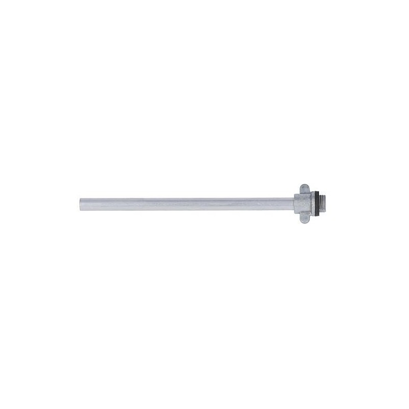 Tube de buse alu male M15x1,5mm, Ø 10mm, L: 180mm