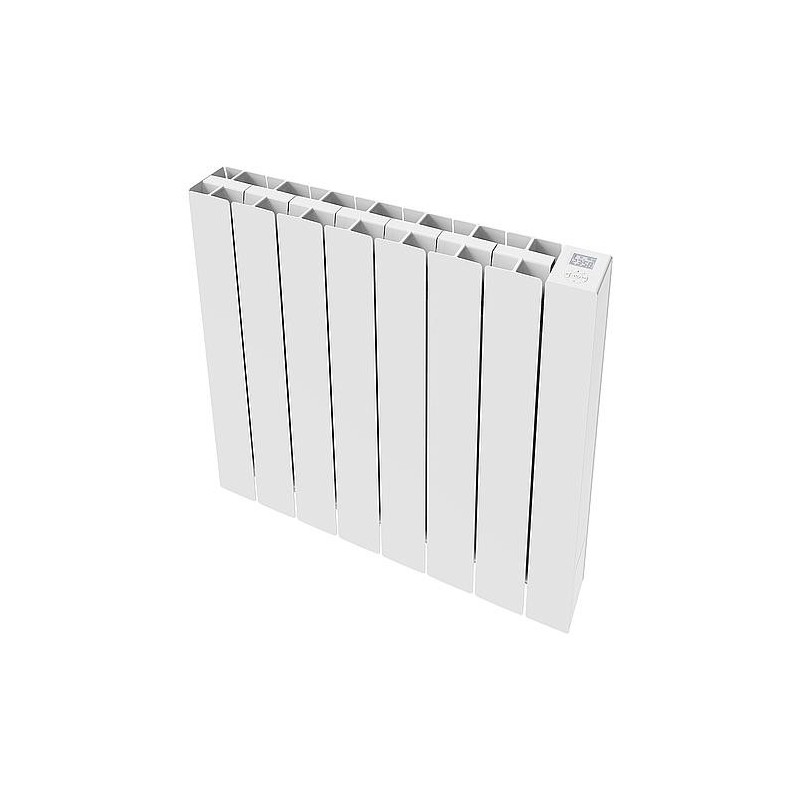 Radiateur électrique en aluminium E-Blitz Core 1500 Watts, RAL 9010