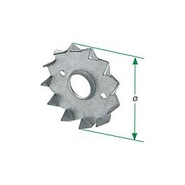 Ancrage pattes de solivage unilaterale, 62 M12